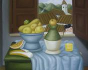 Still Life In Front Of The Window - 费尔南多·博特罗